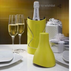 Skybar lime insulated bottle holder